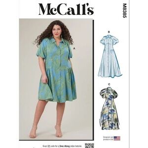 McCalls pattern uncut M8385 sizes 30W-38